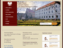 Tablet Screenshot of komornik-brzeg.pl